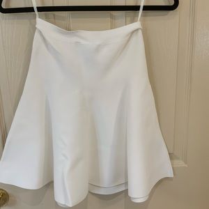 BCBG Ivory Flirt Skirt
